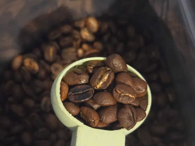 Functional Coffee Spoon with Integrated Tamper