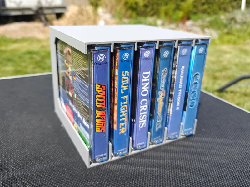 Держатель для игр Sega Dreamcast — Модульная штабелируемая стойка