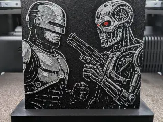 Epic 3D Fight: RoboCop vs Terminator