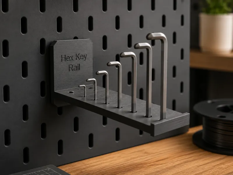 Hex Key Rail | プレミアム SKÅDIS アレンキーオーガナイザー