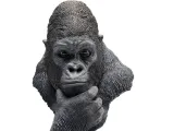 Gorilla Kopf Statue-0