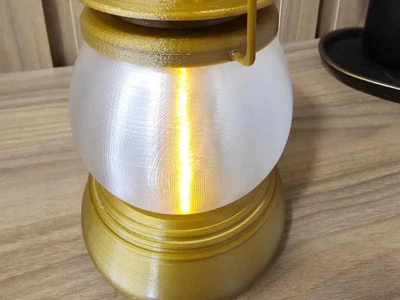 Classic Camping Lantern | Fully 3D Printed | LED Tea Light P