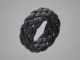 Midnight Braid Loop Ring – Noah0x03-0