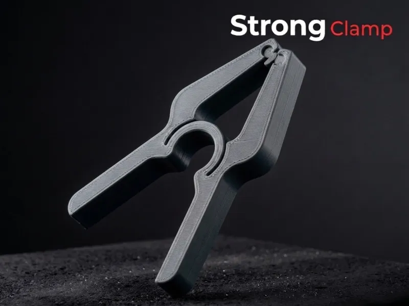 Strong Clamp 100% Print in place