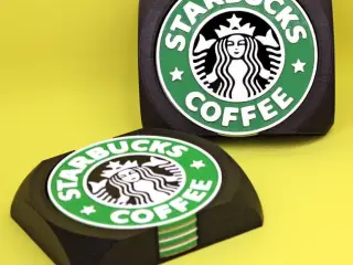 Starbucks Style Coasters