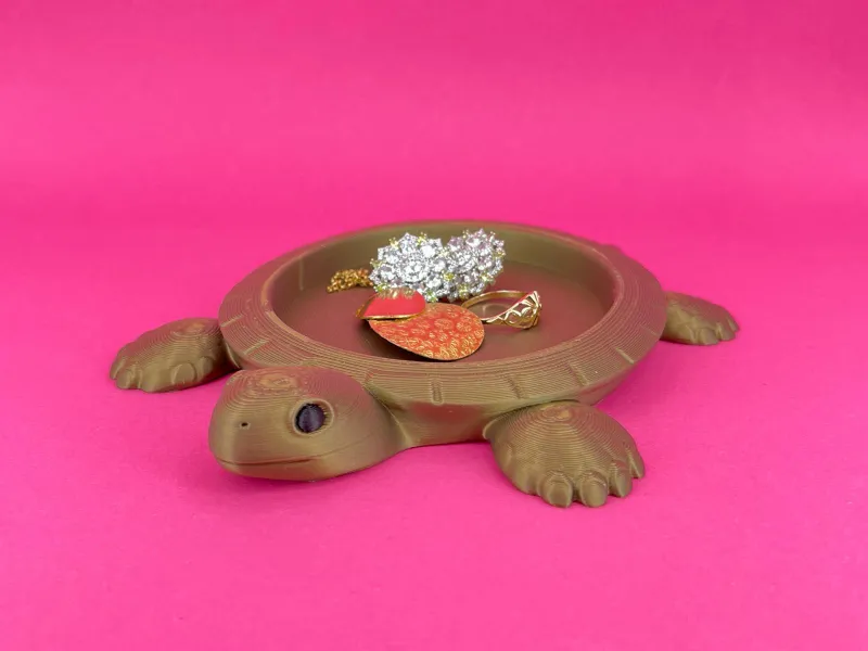 Turtle jewelry tray