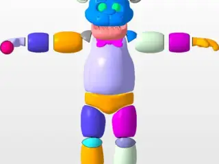 Freddy Fazbear Head Cosplay