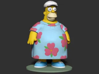 simpsons homer king size 150mm