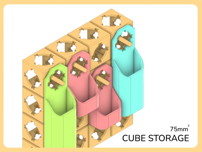 Cube Storage 75mm³