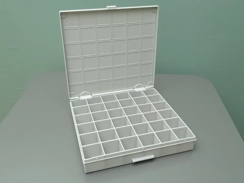 Boîte de rangement empilable - Édition carrée n°6