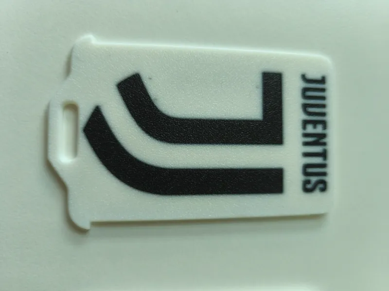 Soporte de insignias / portacredenciales de la Juventus