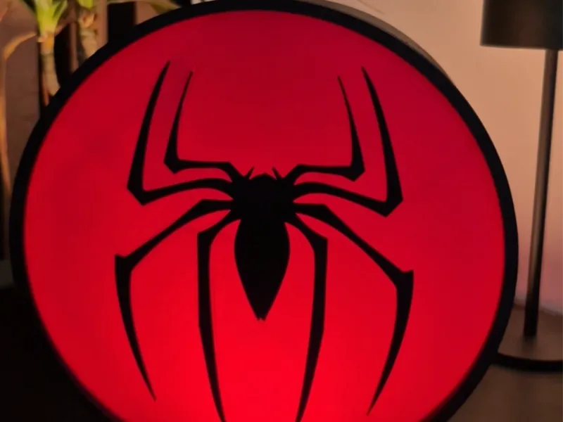 Spiderman Plate for LogoLight