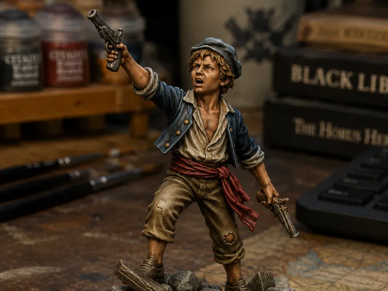 Les misérables Gavroche Liberty révolution Hugo