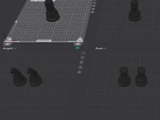 Gothic Chess Pieces