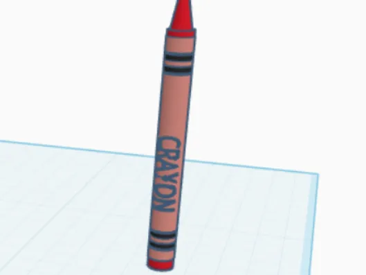 (Not For Consumption) Crayon - To Scale