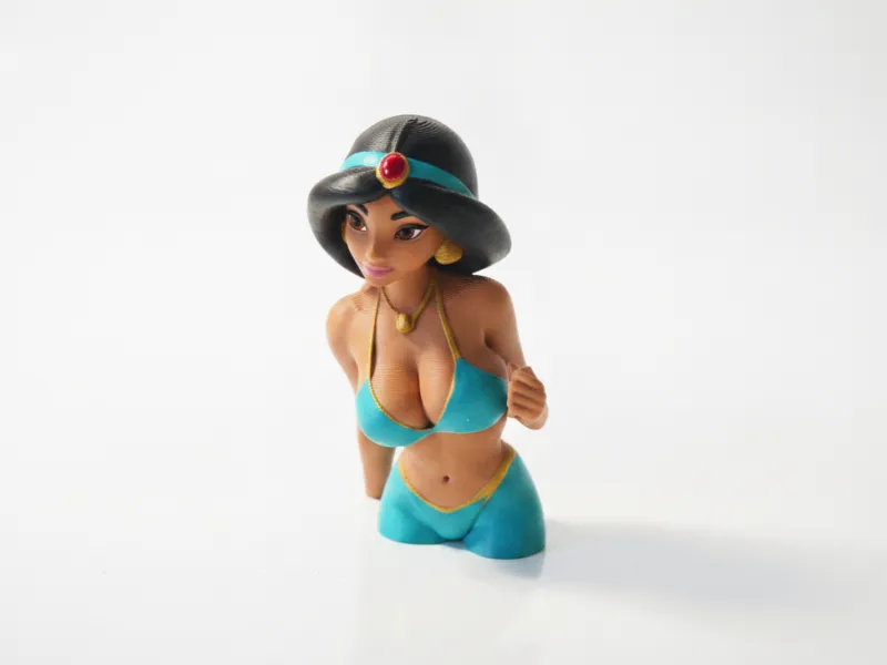 Prenses Jasmine Figürü Disney 3D Yazdırılabilir