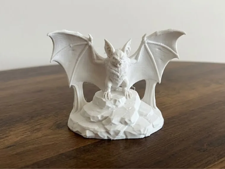 Chauve-souris aux ailes déployées - Décoration d'Halloween