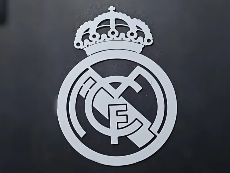 Real Madrid Logo Wanddecoratie