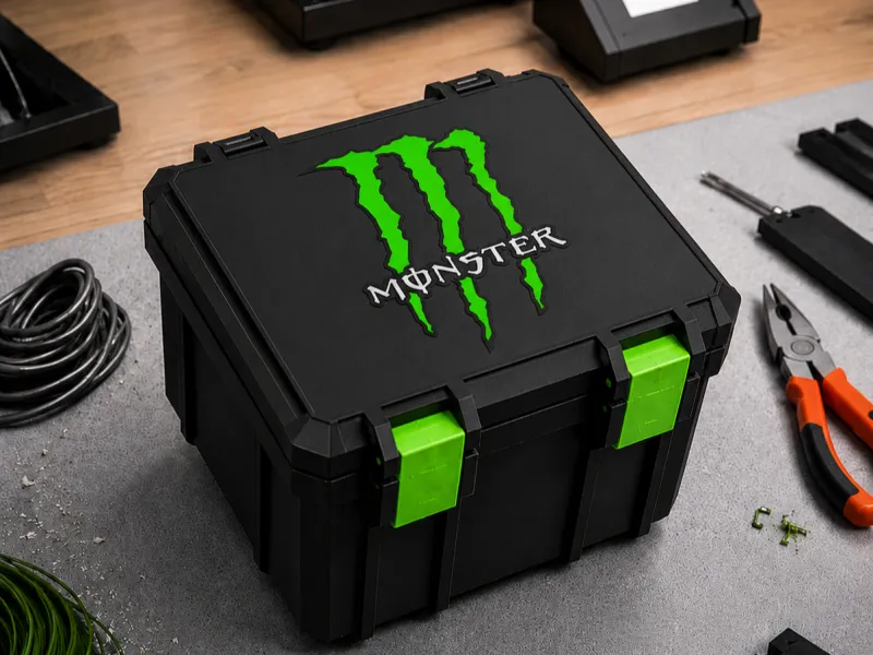 Caja de Monster Energy