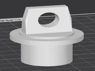 Gas Cap with Tie Loop