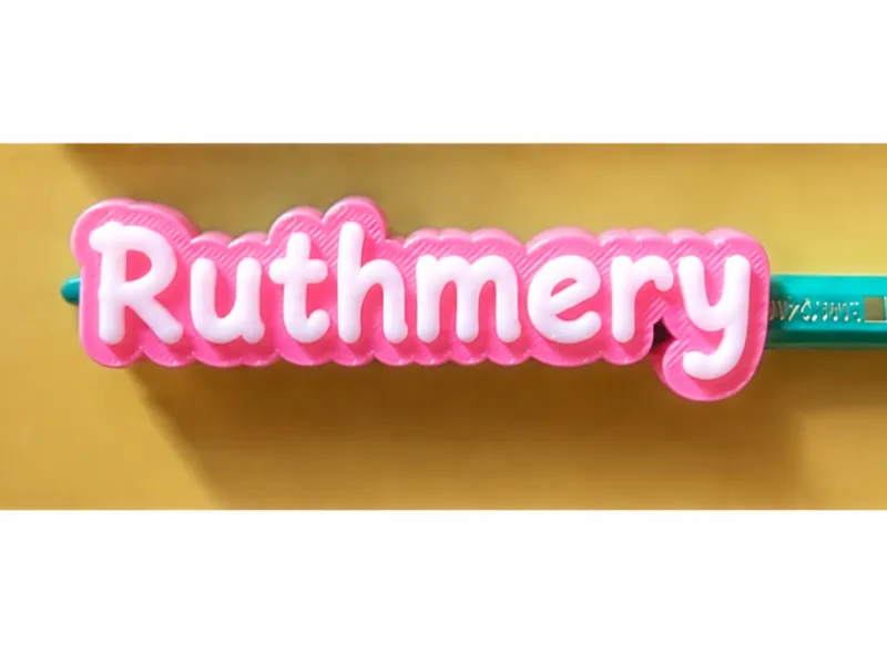 Персонализированная надпись для карандаша RUTHMERY
