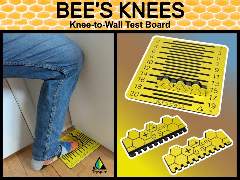 Bee’s Knees (Knee‑to‑Wall Test Board)