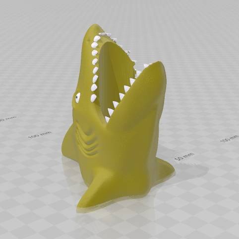 Shark Cup/Toothbrush Holder