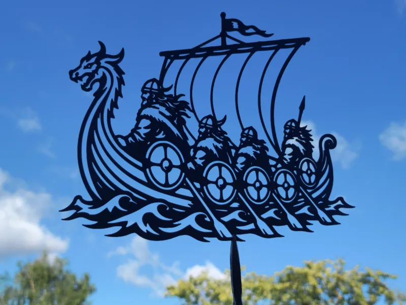 Viking Longship Wall Art