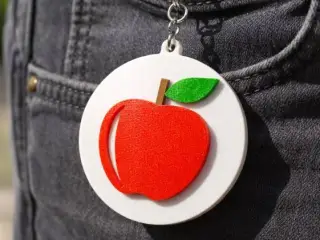 Llavero Frutas Manzana