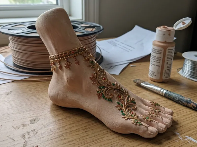 Sculpture de Pied