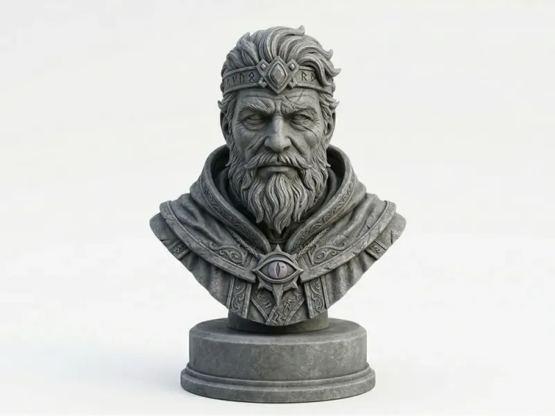 Khadgar statue - World of Warcraft
