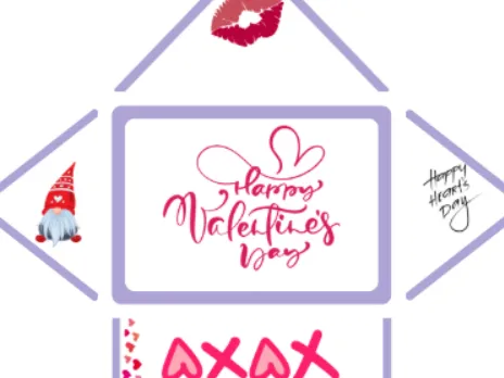 Tulle Valentine Envelope