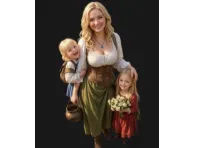 Happy Medieval Family