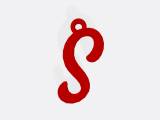 Letter S Keychain-0