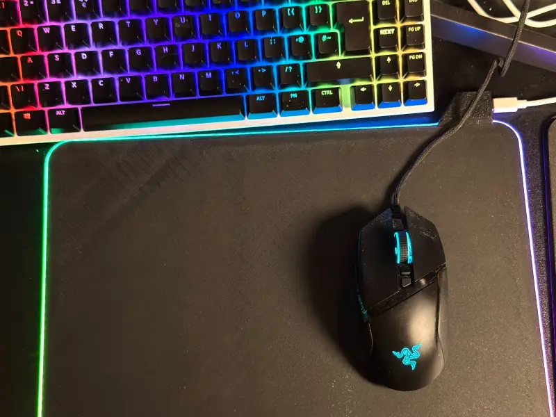 RGB-Mauspad basierend auf dem ESP32-C3 SuperMini