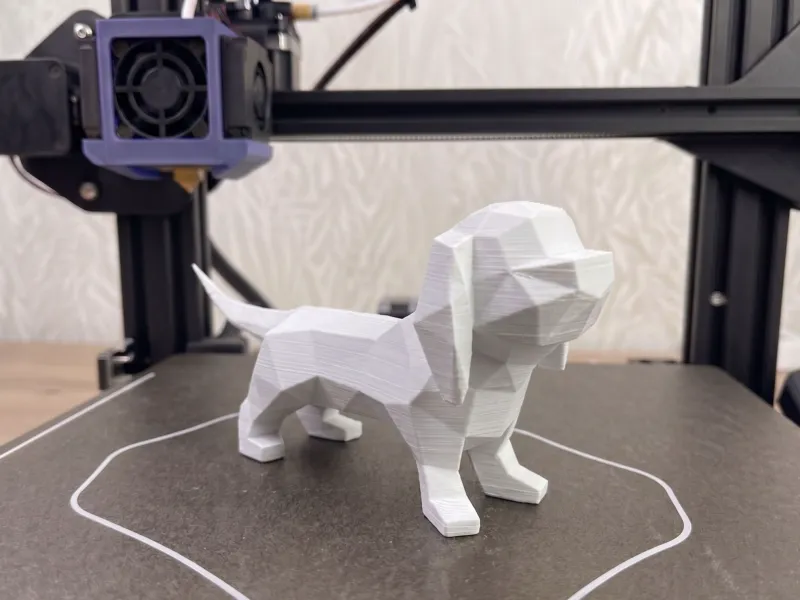 Dachshund Lowpoly