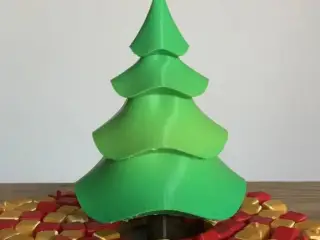Christmas Tree Secret Stasher - Curvy Edition