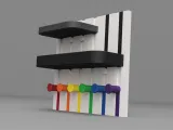Modular Key and Accessories Wall Holder-0
