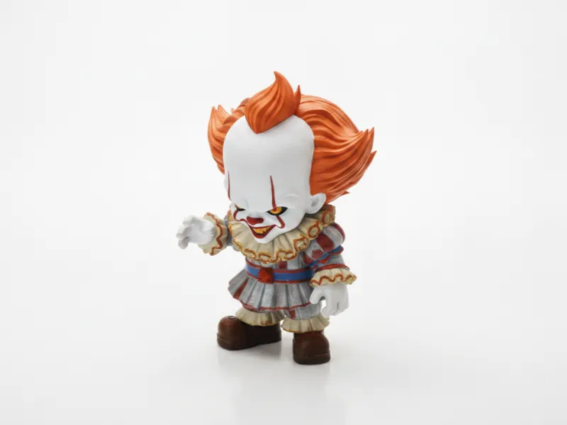 Statuetta 3D stampabile di Pennywise il clown del film horror