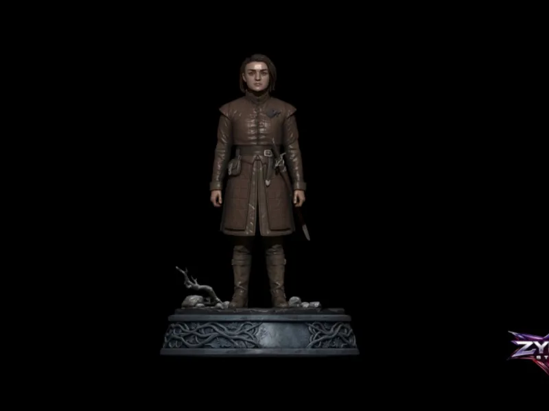 Arya Stark STL Game of Thrones  Figure 3D Print Model