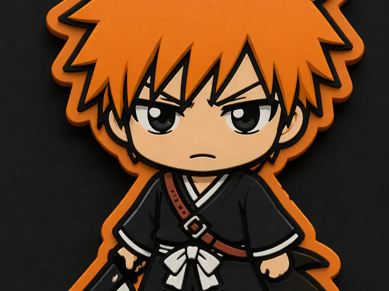 ichigo chibbi keychain