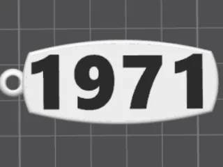 Portachiavi 1971