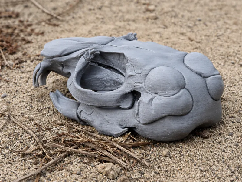 Chinchilla Skull