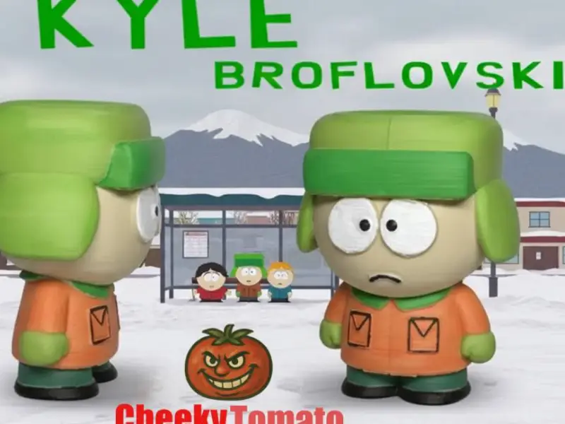 Kyle Broflovski – South Park DeskBuddy Figurine