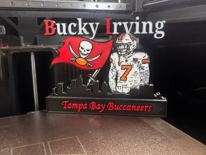 NFL - Tampa Bay Buccaneers Bucky Irving exhibición