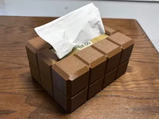 巧克力外观纸巾盒（抽纸盒）