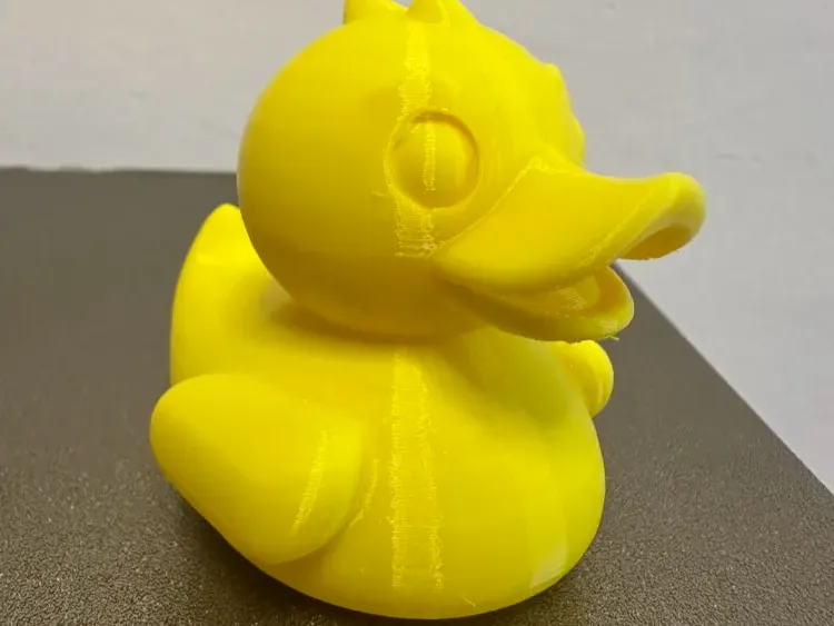 Adorabile papera di gomma monocolore