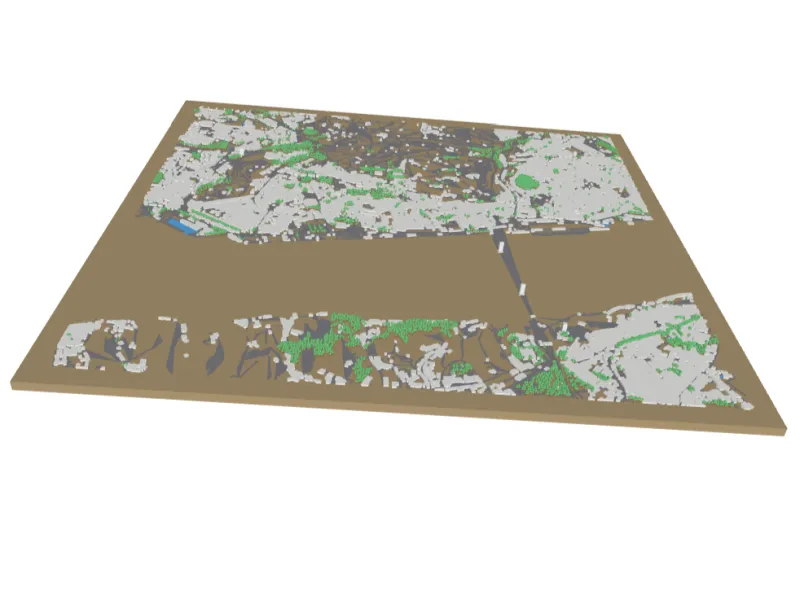 Lisbon 3D print square