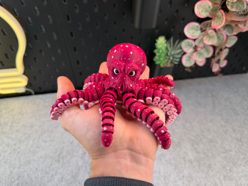 Home page module: Articulated Octopus
