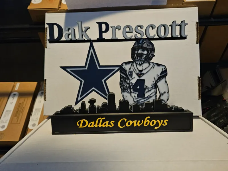 NFL - 达拉斯牛仔队 达克·普雷斯科特 展示摆件